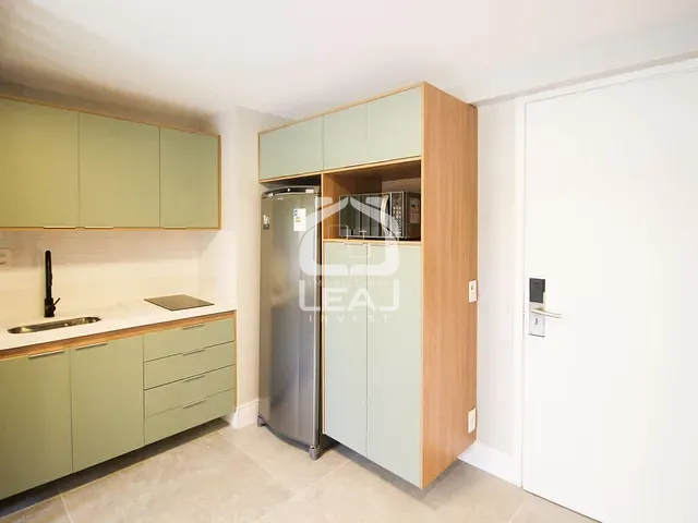 Studio com 27m² 1 quarto e 1 banheiro, à venda ou para alugar, no bairro Moema em São Paulo