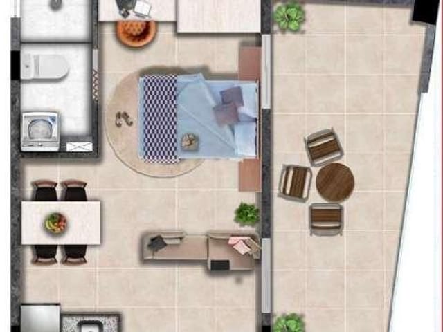 Studio com 25m² 1 quarto e 1 banheiro, para alugar, no bairro Tatuapé em São Paulo