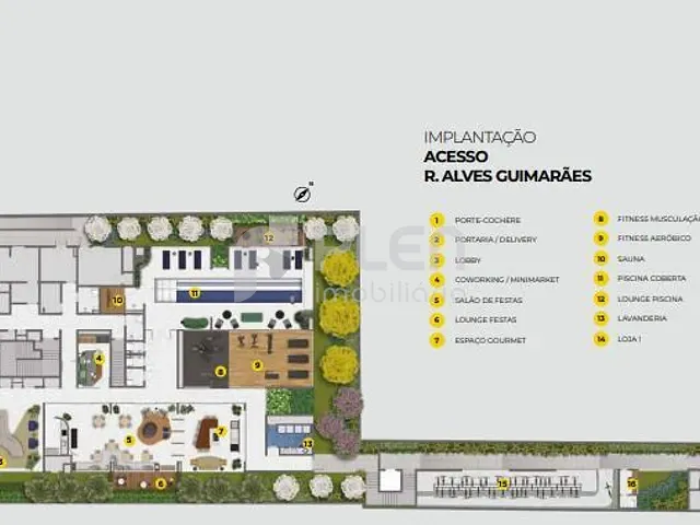 Studio com 35m² 1 quarto e 1 banheiro, à venda, no bairro Pinheiros em São Paulo