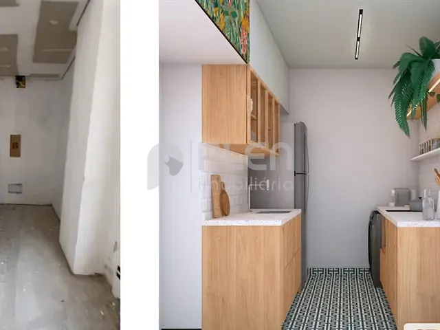 Studio com 35m² 1 quarto e 1 banheiro, à venda, no bairro República em São Paulo