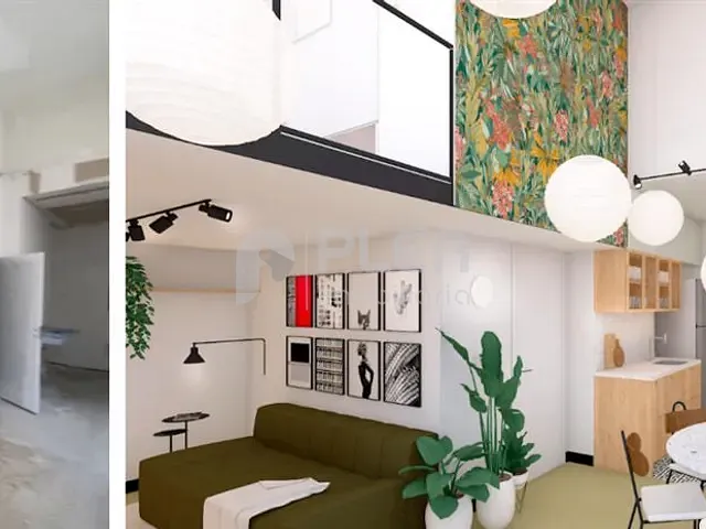 Studio com 35m² 1 quarto e 1 banheiro, à venda, no bairro República em São Paulo