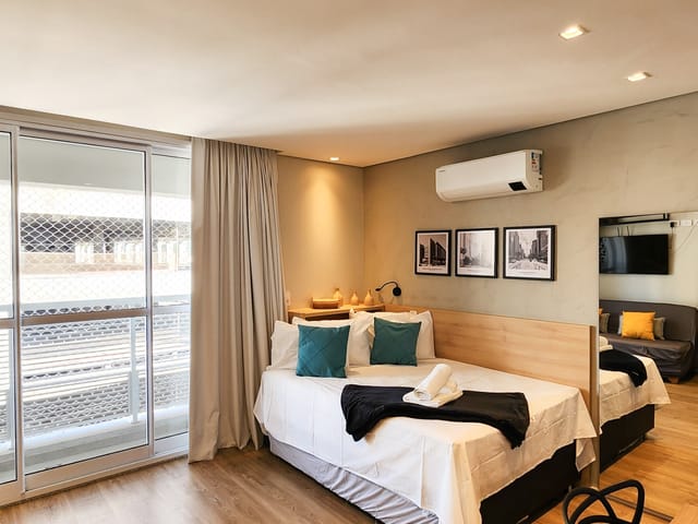 Foto do Studio - Studio para locação mobiliado com ar condicionado na Vila Clementino, São Paulo, SP | Paulista Imóveis.