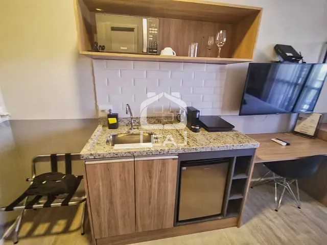 Studio 1 quarto e 1 banheiro, para alugar, no bairro Jardim das Acácias em São Paulo