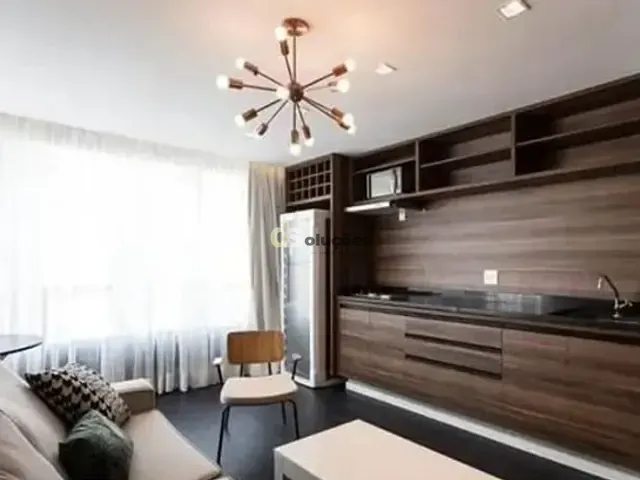 Studio 1 quarto e 1 banheiro, para alugar, no bairro Vila Olímpia em São Paulo