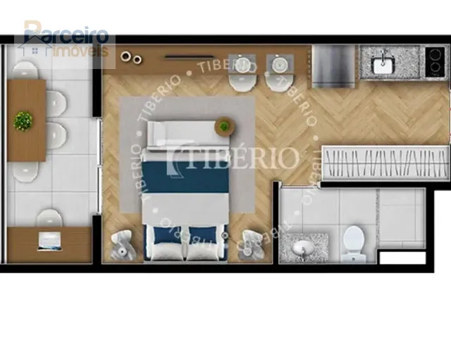 Studio 1 quarto e 1 banheiro, à venda, no bairro Vila Prudente em São Paulo