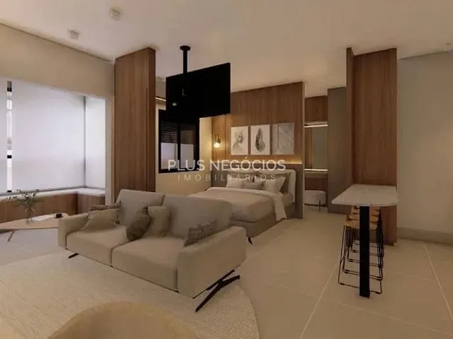 Studio com 47m² 1 quarto e 1 banheiro, à venda, no bairro Parque Campolim em Sorocaba