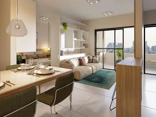 Studio com 47m² 1 quarto e 1 banheiro, para alugar, no bairro Parque Campolim em Sorocaba