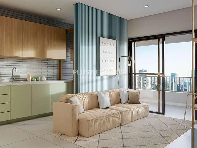Studio com 47m² 1 quarto e 1 banheiro, para alugar, no bairro Parque Campolim em Sorocaba