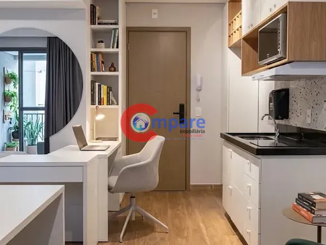 Studio 1 quarto e 1 banheiro, para alugar, no bairro Centro em Guarulhos