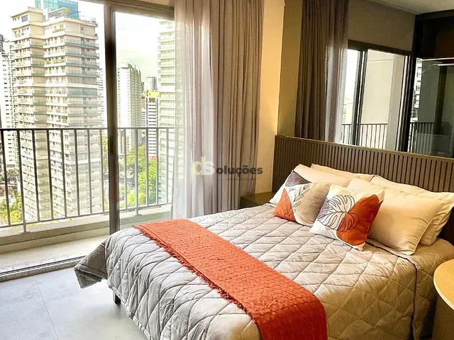 Studio 1 quarto e 2 banheiros, à venda, no bairro Vila Nova Conceição em São Paulo