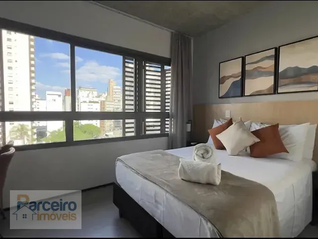 Studio 1 quarto e 1 banheiro, à venda, no bairro Cerqueira César em São Paulo