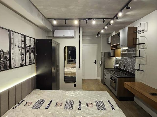 Studio 1 quarto e 1 banheiro, para alugar, no bairro Vila Olímpia em São Paulo