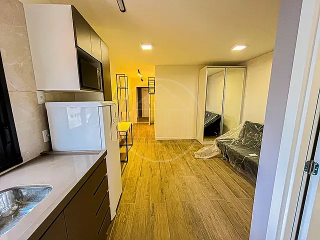 Studio 1 quarto e 1 banheiro, para alugar, no bairro Santo Amaro em São Paulo