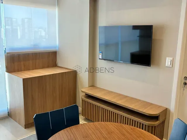 Studio 1 quarto e 1 banheiro, para alugar, no bairro Moema em São Paulo