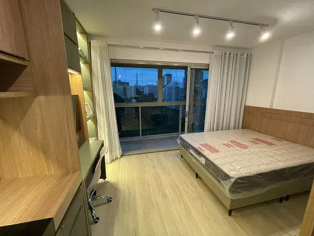 Studio 1 quarto e 1 banheiro, para alugar, no bairro Pinheiros em São Paulo