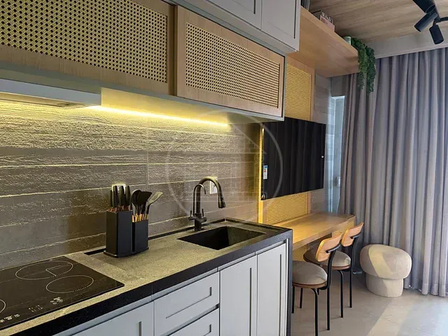 Studio 1 quarto e 1 banheiro, à venda, no bairro Brooklin em São Paulo