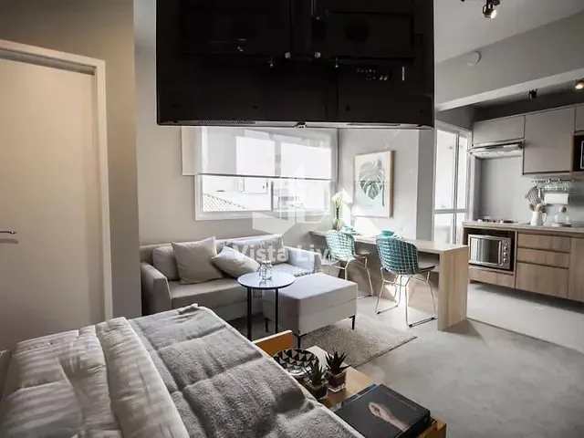 Studio com 30m² 1 quarto e 1 banheiro, à venda, no bairro Cerqueira César em São Paulo