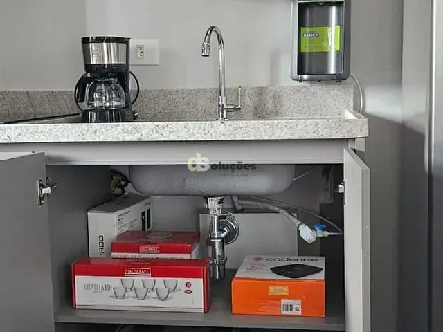 Studio 1 quarto e 1 banheiro, à venda, no bairro Santo Amaro em São Paulo