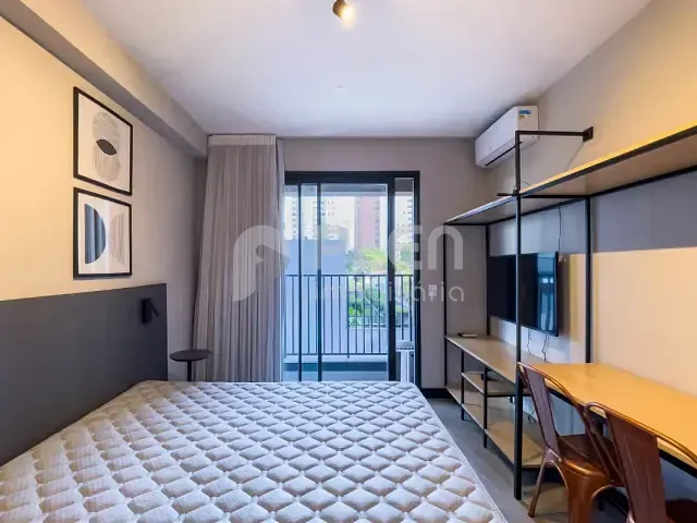 Studio 1 quarto e 1 banheiro, à venda, no bairro Brooklin Paulista em São Paulo