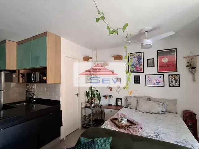 Studio 1 quarto e 1 banheiro, à venda, no bairro República em São Paulo