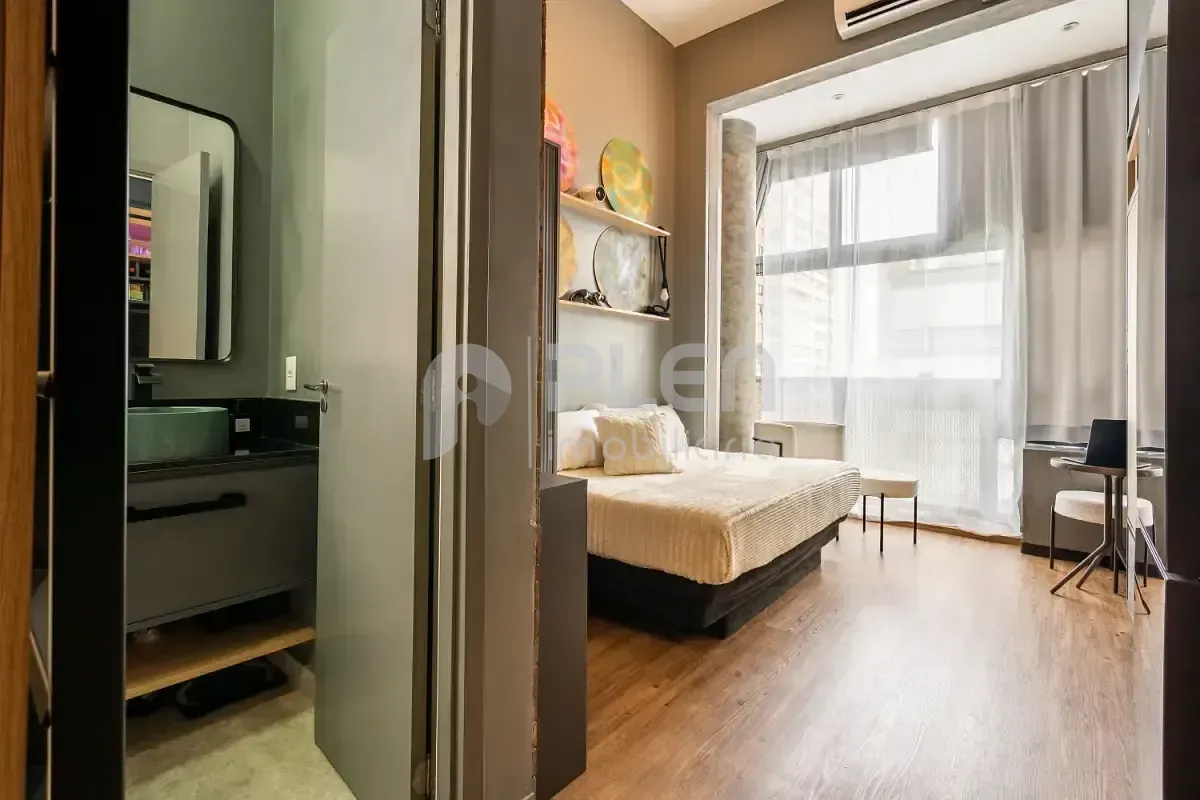 Studio de 1 quarto à venda em Moema, São Paulo