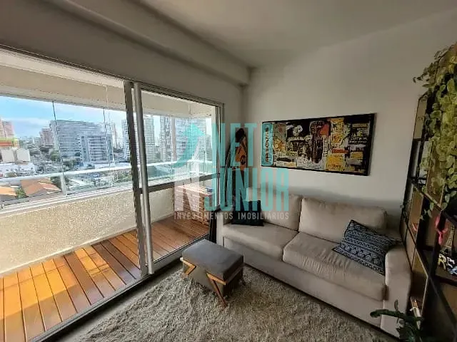 Studio 1 quarto e 1 banheiro, para alugar, no bairro Brooklin em São Paulo
