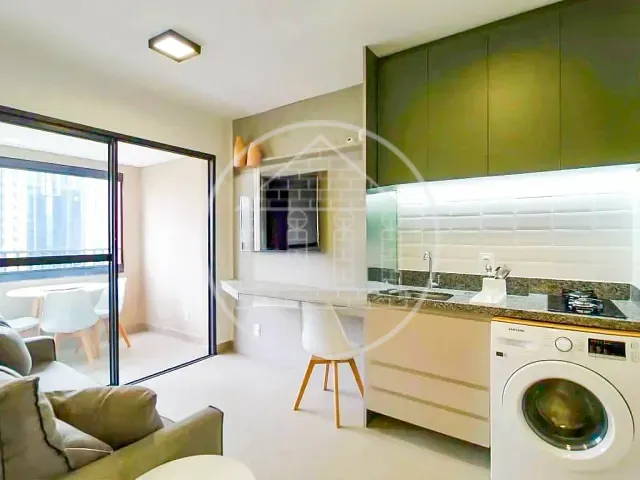 Studio 1 quarto e 1 banheiro, para alugar, no bairro Moema em São Paulo