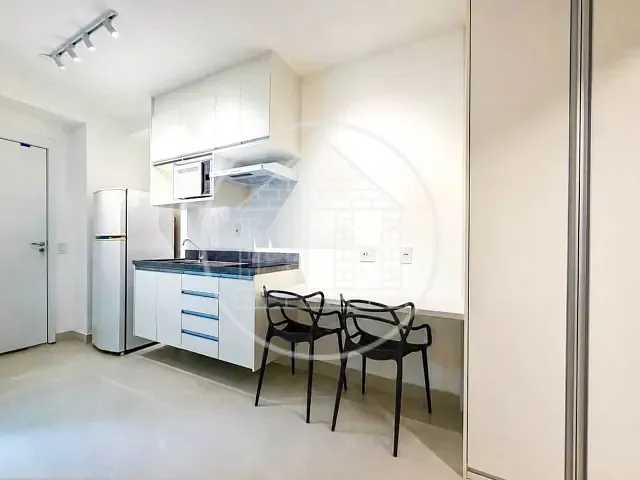 Studio 1 quarto e 1 banheiro, para alugar, no bairro Brooklin em São Paulo