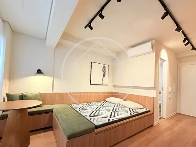 Studio 1 quarto e 1 banheiro, para alugar, no bairro Brooklin em São Paulo