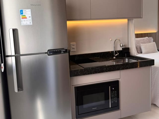 Foto do Studio - Lindo Studio 100% mobiliado com acabamento de primeira, com varanda e localização privilegianada na Chácara Klabin. | Paulista Imóveis.
