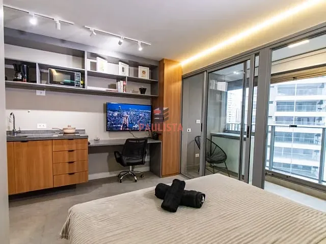 Studio 1 quarto e 1 banheiro, à venda ou para alugar, no bairro Vila Firmiano Pinto em São Paulo