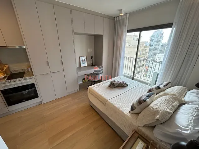 Studio 1 quarto e 1 banheiro, para alugar, no bairro Vila Nova Conceição em São Paulo