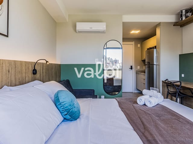 Studio com 38m² 1 quarto e 1 banheiro, para alugar, no bairro Bela Vista em Porto Alegre