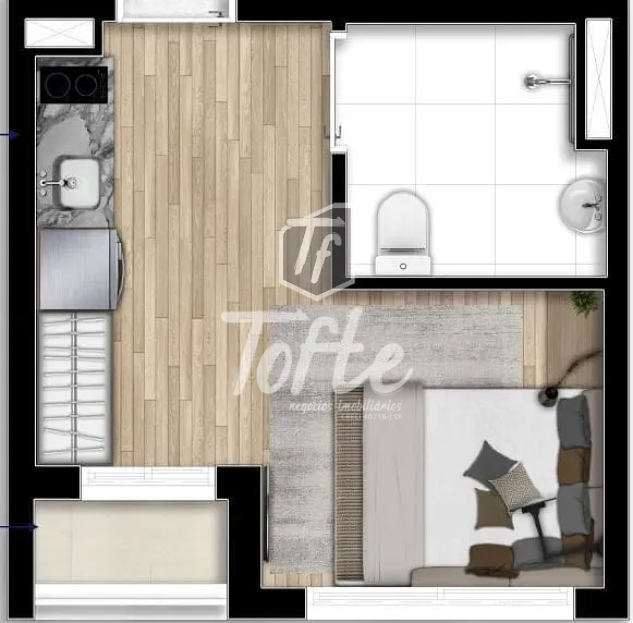 Apartamento, 1 quarto, 30 m² - Foto 10