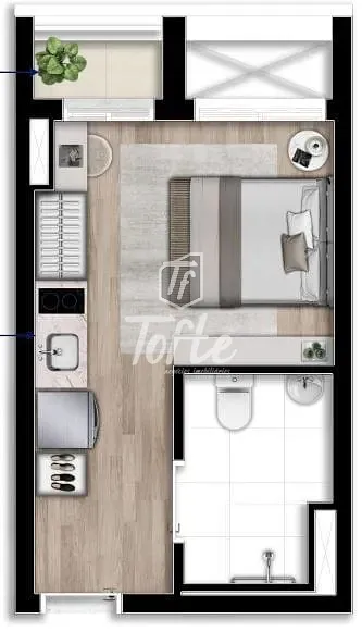 Apartamento, 1 quarto, 30 m² - Foto 11