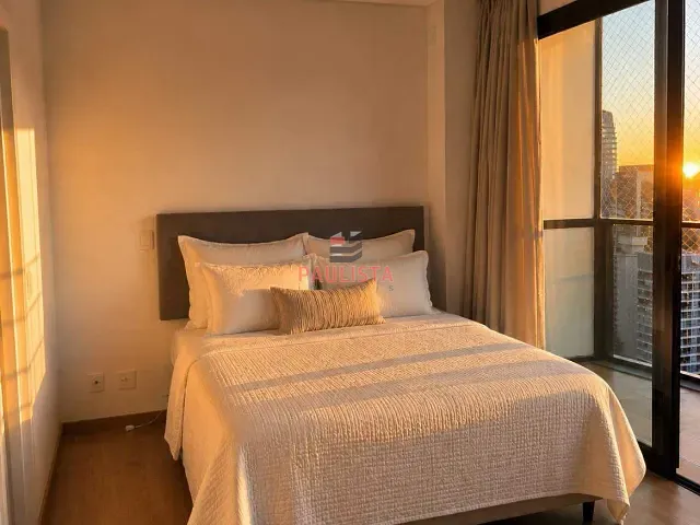 Studio 1 quarto e 1 banheiro, para alugar, no bairro Vila Olímpia em São Paulo