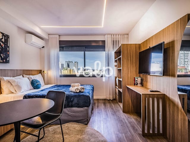 Studio com 38m² 1 quarto e 1 banheiro, para alugar, no bairro Bela Vista em Porto Alegre