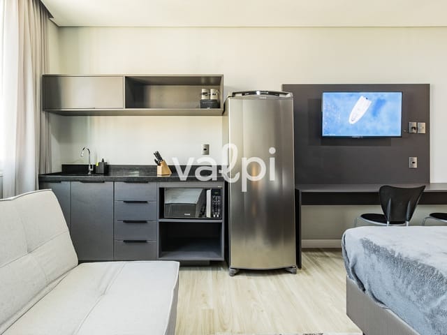 Studio com 44m² 1 quarto e 1 banheiro, para alugar, no bairro Centro Histórico em Porto Alegre