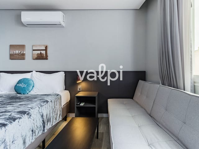 Studio com 44m² 1 quarto e 1 banheiro, para alugar, no bairro Centro Histórico em Porto Alegre