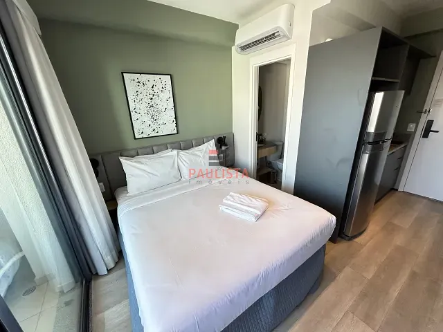 Studio com 35m² 1 quarto e 1 banheiro, à venda ou para alugar, no bairro Consolação em São Paulo