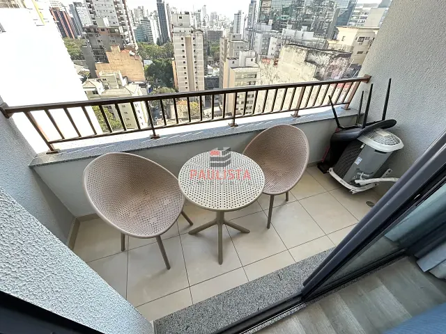 Studio com 35m² 1 quarto e 1 banheiro, à venda ou para alugar, no bairro Consolação em São Paulo