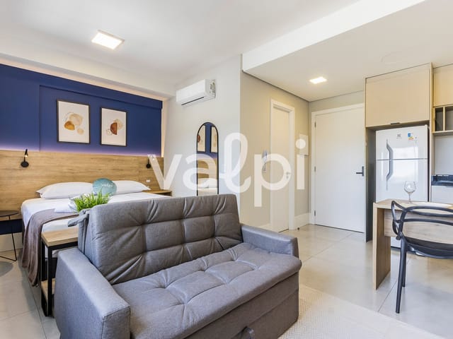 Studio com 45m² 1 quarto e 1 banheiro, para alugar, no bairro Jardim do Salso em Porto Alegre