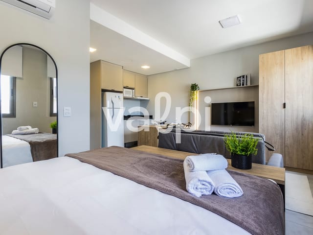 Studio com 45m² 1 quarto e 1 banheiro, para alugar, no bairro Jardim do Salso em Porto Alegre