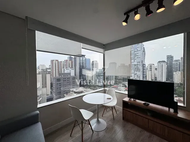 Studio com 35m² 1 quarto e 1 banheiro, à venda, no bairro Vila Nova Conceição em São Paulo