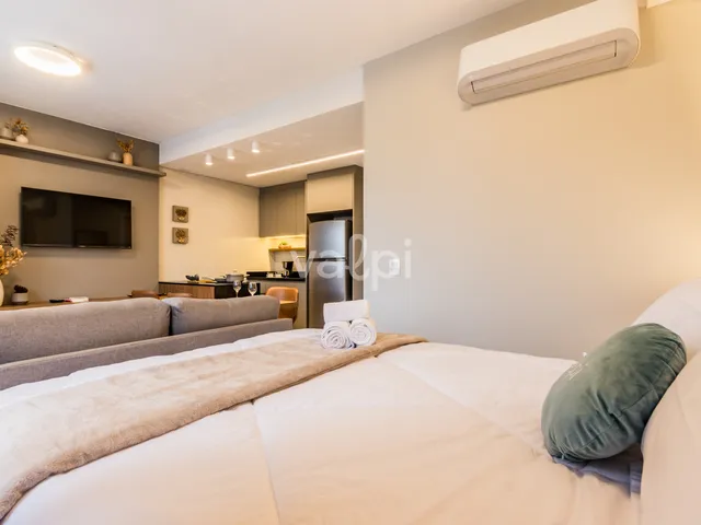 Studio com 45m² 1 quarto e 1 banheiro, para alugar, no bairro Jardim do Salso em Porto Alegre