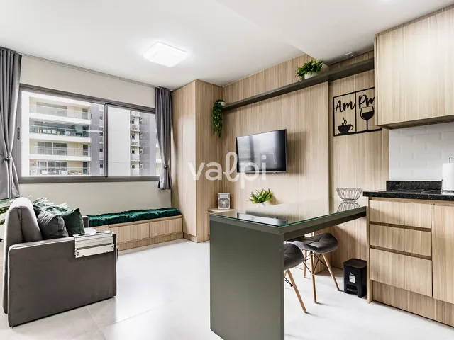 Studio com 53m² 1 quarto e 1 banheiro, para alugar, no bairro Jardim do Salso em Porto Alegre