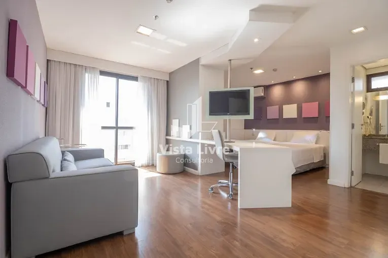 Apartamento, 1 quarto, 34 m² - Foto 1