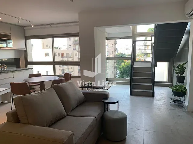 Apartamento com 85m² 1 quarto e 2 banheiros, à venda, no bairro Jardim Paulista em São Paulo