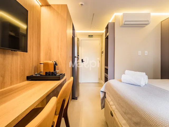 Studio com 36m² 1 quarto e 1 banheiro, para alugar, no bairro Cidade Baixa em Porto Alegre