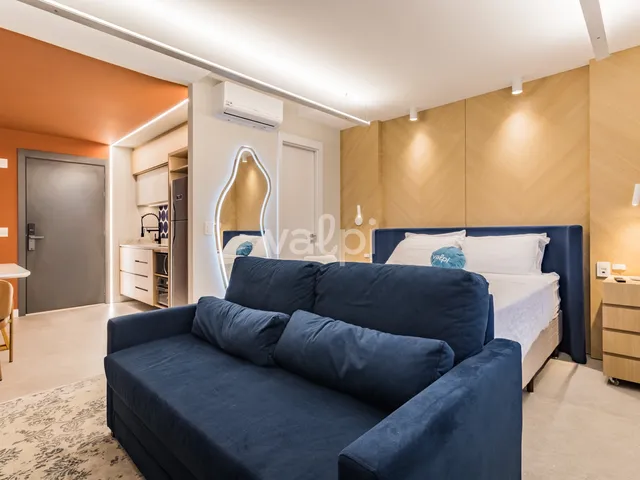 Studio com 43m² 1 quarto e 1 banheiro, para alugar, no bairro Três Figueiras em Porto Alegre